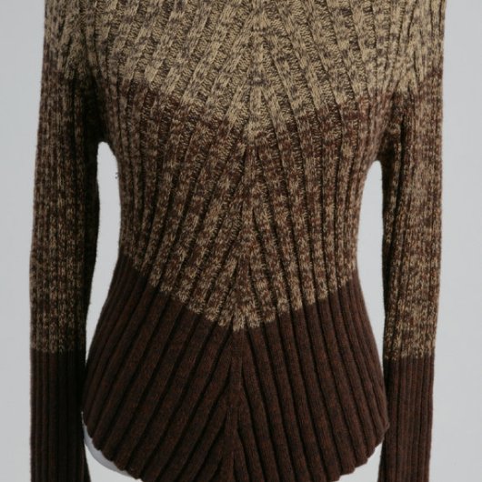 1980s - 1990s Fiorlini International Brown Sweater